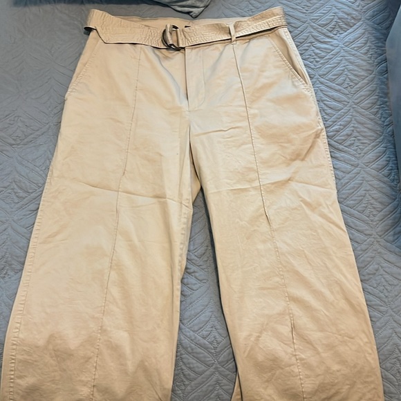 Lauren Ralph Lauren wide leg belted Capri SZ 6 - Picture 8 of 8